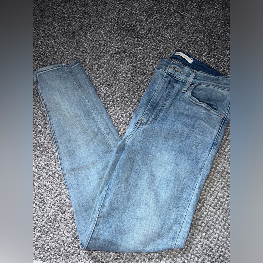 Levi mile high skinny jeans